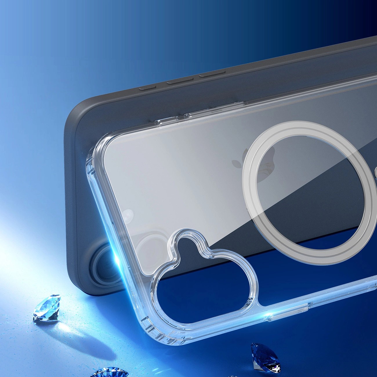 Husa Iphone 16 Dux Ducis Clin Mag cu MagSafe - Transparent - 1 | YEO